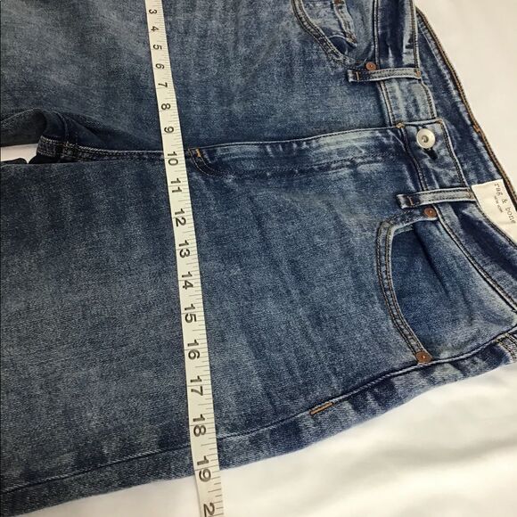 Rag & Bone Blue Nina High-Rise Ankle Cigarette Jean New With Tag - Picture 6 of 15